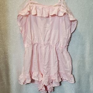Victoria's secret ruffles  romper L